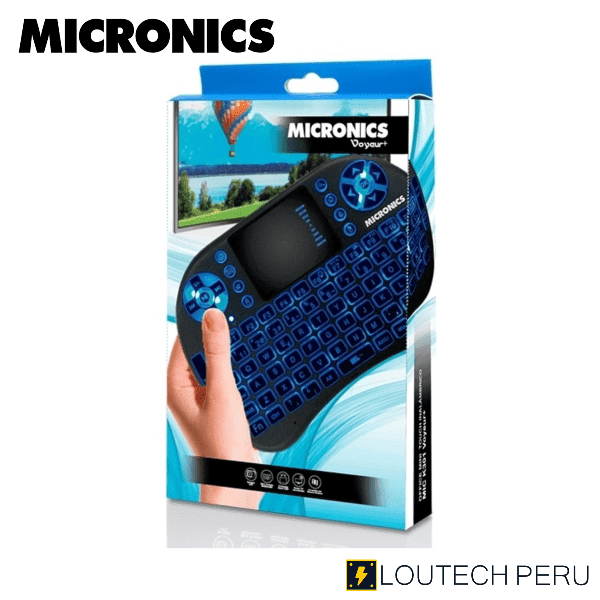 MICRONICS - Miniteclado Bluetooth Touch
