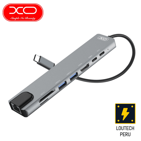 XO - Puerto HUB Tipo C Multifunción (XO-HUB003)