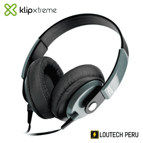 Auricular KlipXtreme con cable y micrófono integrado para llamadas, clases virtuales y música