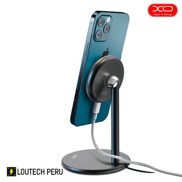 XO - Holder Stand con Carga Inalambrica 15W (XO-CX007)