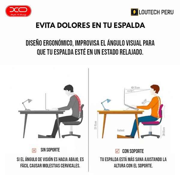 soporte de tablet y laptop
