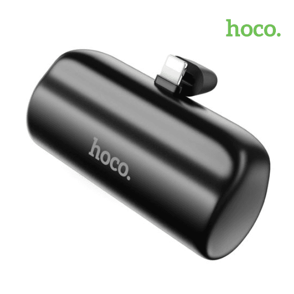 Power Bank HOCO J106 de 5000 mAh con conector Lightning integrado para iPhone