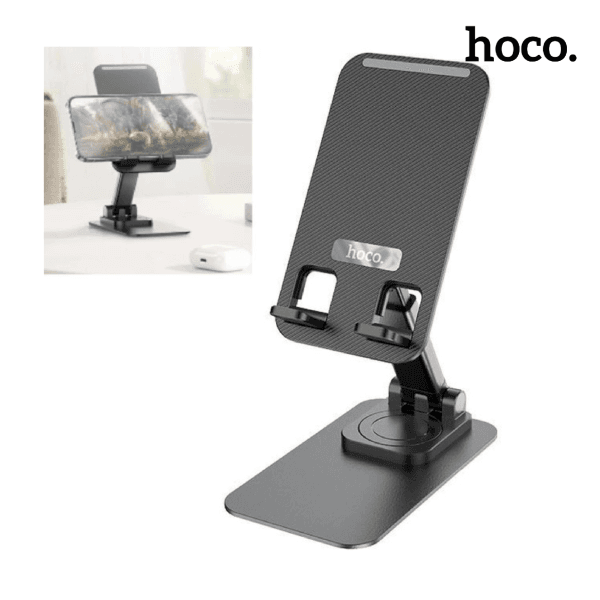 Soporte de escritorio HOCO PH50 para celular y tablet, giratorio y plegable