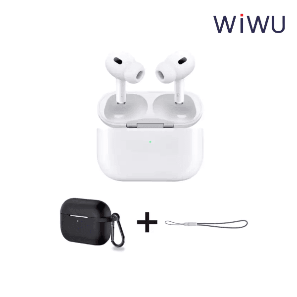 Auriculares inalámbricos WIWU AirBuds Pro 2 Lite con estuche de carga y Bluetooth