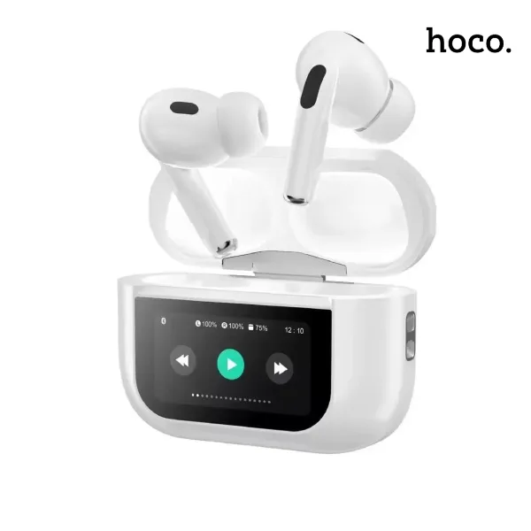 Auriculares inalámbricos HOCO EW72 con Bluetooth 5.4 y estuche de carga compacto