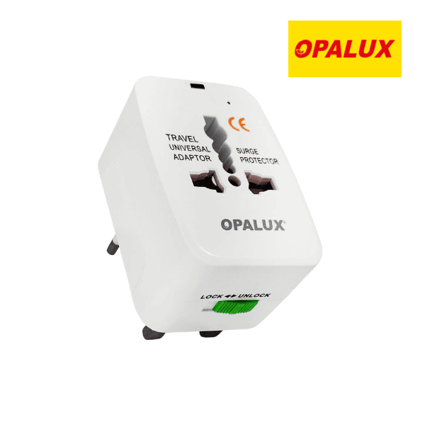 Adaptador universal de viaje OPALUX OP-931L con enchufes internacionales