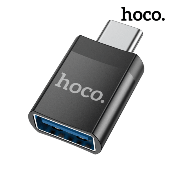 Adaptador HOCO UA17 Tipo C a USB para celulares, laptops y accesorios en Perú