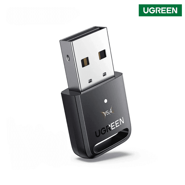 Adaptador Bluetooth USB UGREEN 5.4 para PC y laptop, dongle receptor para audífonos, teclado y mouse