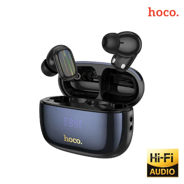 Audífonos inalámbricos HOCO EQ20 Bluetooth 5.4 con cancelación de ruido ANC