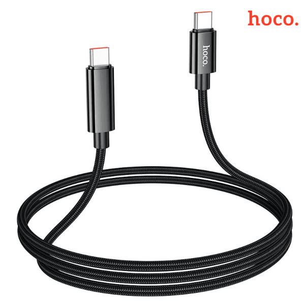 HOCO cable tipo C a tipo C 100W con carga rápida Power Delivery U125