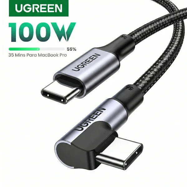 Cable UGREEN US334 USB-C de 1 metro para carga rápida y transferencia de datos