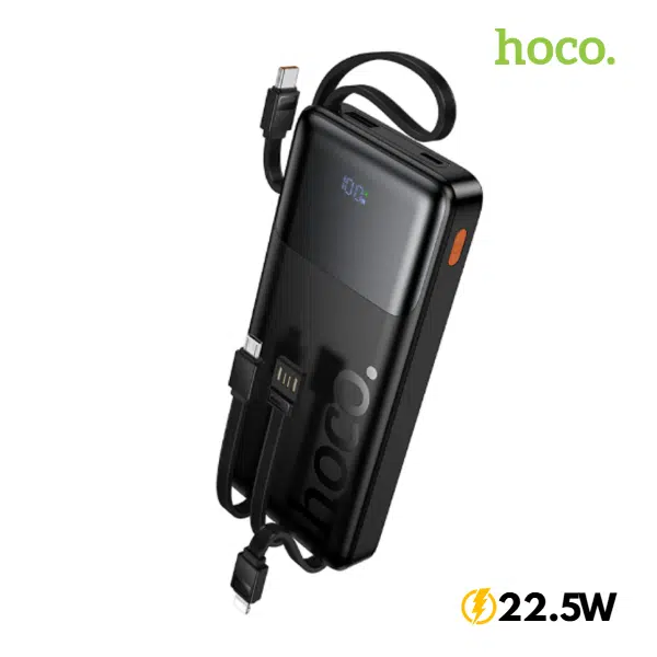 power bank hoco j156 10000mah carga rápida 22.5w batería externa portátil